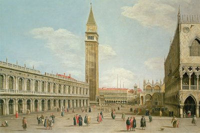 Piazza di San Marco by Giovanni Antonio Canal